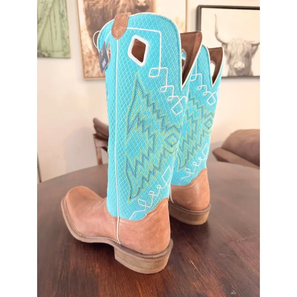 New With Tags Nocona Cowboy Genuine Leather Boots Men's Size 10